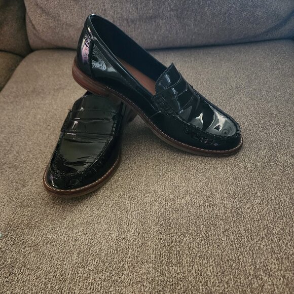 Sperry Shoes - Black Penny Loafers